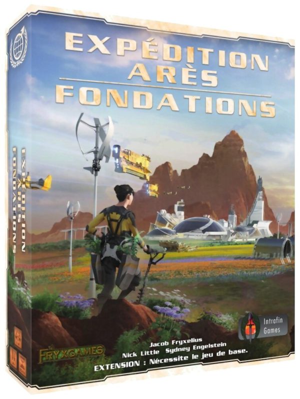 Terraforming Mars Expédition Ares Fondations extension VF