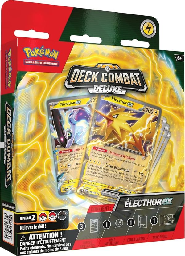 Deck Combat Deluxe Electhor Ex - Pokémon FR