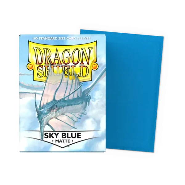 Dragon Shield 100 Sleeves - Sky Blue Matte