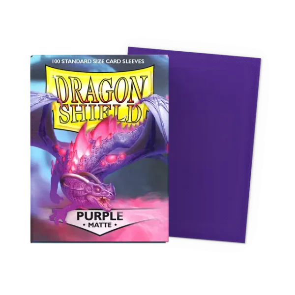 Dragon Shield 100 Sleeves - Purple Matte