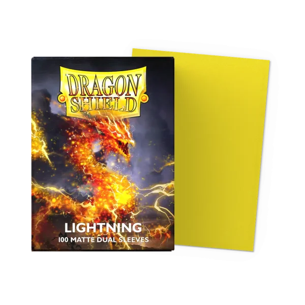 Dragon Shield 100 Sleeves - Lightning Matte Dual