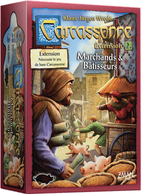 Carcassonne : Marchands & Bâtisseurs (Extension 2)