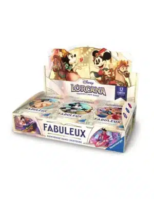 Display chapitre 9 - Boite de 24 boosters Fabuleux - Disney Lorcana FR