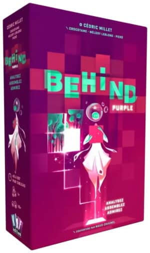 Behind purple