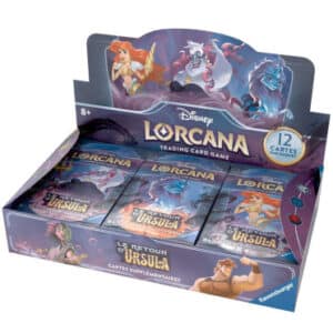 Disney Lorcana - Boîte de 24 boosters Le retour d’Ursula (set 4)