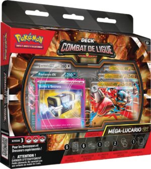 Deck Combat de Ligue : Méga-Lucario Ex (Mai 2026) - Pokémon FR