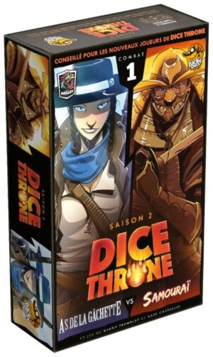 Dice Throne Saison 2 : As de la Gâchette vs Samouraï
