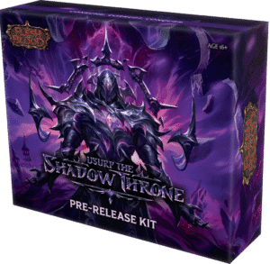 Pack d'avant première Usurp the Shadow Throne - Flesh and Blood EN