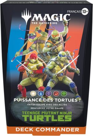 Deck commander Puissance des tortues - Magic FR